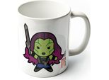 Marvel - Tazza Da Caffè, Kawaii PM2756 (Taglia Unica) (Bianco/Viola/Verde)