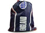 Inghilterra - Borsa Da Ginnastica, Finta BS3184 (Taglia Unica) (Blu Navy/Rosso/Bianco)