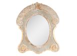 Specchio Clayre & Eef 69X84 Cm Legno Marrone Beige