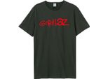Amplified - Maglietta "Logo"" Per Uomo/Donna Unisex GD646 (Xs) (Charcoal)"