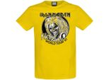 Amplified - Maglietta "Killer World Tour '81"" Per Uomo/Donna Unisex GD667 (Xl) (Giallo)"