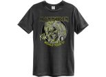 Amplified - Maglietta "Killer World Tour '81"" Per Uomo/Donna Unisex GD667 (Xs) (Charcoal)"