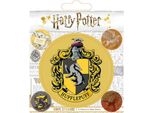 Harry Potter - Tassorosso - Adesivi, Vinile 5 Pezzi BS3130 (Taglia Unica) (Giallo/Rosso/Nero)