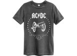 Amplified - Maglietta "For Those About To Rock"" Per Bambini/Ragazzi Unisex GD724 (Xs) (Holzkohle)"