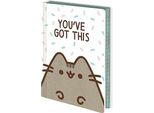 Pusheen - Taccuino "You've Got This"" BS3088 (Taglia Unica) (Colore Crema/Marrone)"