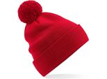 Beechfield - Berretto "Snowstar"" PC4624 (Taglia Unica) (Rosso)"