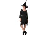 Bristol Novelty - Costume - Donna BN4390 (M) (Nero)