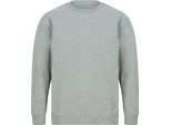 Sf - Felpa "Fashion"" Uomo/Donna Unisex PC4906 (L) (Grigio Screziato)"