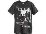Amplified - Maglietta "Westway To The World"" Per Uomo/Donna Unisex GD823 (Xs) (Charcoal)"