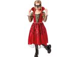 Rubies - Costume "Deluxe"" - Ragazze BN4393 (128) (Rosso/Nero)"