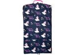 Hy - Borsa Porta Abiti "Unicorn Magic"" BZ4835 (Taglia Unica) (Blu Navy/Rosa)"