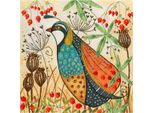 Set Di Immagini Da Ricamo Bothy Threads "Flights Of Fancy Partridge"", Prestampato, ELH3, 16X16Cm"