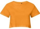 Tridri - Top Corto Da Donna RW8383 (Xs) (Arancione)