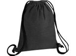Westford Mill - Borsa Da Ginnastica "Revive"", Materiale Riciclato RW8551 (Taglia Unica) (Nero)"