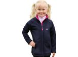 Little Rider - Giacca Softshell "Sue"" Per Bambini BZ4251 (128) (Blu Navy/Rosa)"