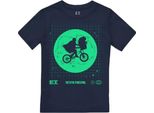 E.T - Maglietta Per Ragazzi TV1846 (128) (Blu Navy)