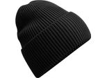 Beechfield - Berretto Con Polsino Per Uomo/Donna Unisex RW8260 (Taglia Unica) (Nero)