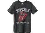Amplified - Maglietta "Us Tour 78"" Per Uomo/Donna Unisex GD905 (Xs) (Charcoal)"