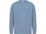 Sf - Felpa Per Uomo/Donna Unisex RW8647 (Xl) (Blu Pietra)