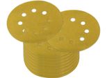 Carta Abrasiva Per Smerigliatrice Eccentrica 125 Mm P320, 10 Pezzi