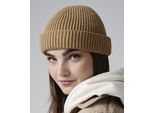 Beechfield - Berretto "Recycled Harbour"" Per Uomo/Donna Unisex PC4630 (Taglia Unica) (Beige)"