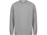 Sf - Felpa Uomo/Donna Unisex RW8647 (L) (Grigio Screziato)