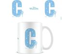 Cenerentola - Tazza Da Caffè "C"", Alfabeto PM4589 (Taglia Unica) (Bianco/Blu)"