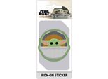 Star Wars: The Mandalorian - Ricamato - Toppa Da Stirare PM4629 (Taglia Unica) (Grigio/Verde)