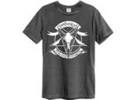 Amplified - Maglietta "Pure American Metal"" Per Bambini/Donne Unisex GD204 (Xs) (Antracite)"