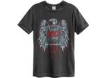 Amplified - Maglietta "Metal Eagle"" Per Uomo/Donna Unisex GD238 (Xs) (Antracite)"