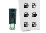 Timbro Combicraft Birra Rotondo Da 10 Mm - Inchiostro Nero