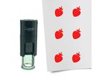 Timbro Combicraft Fragola Rotondo Da 10 Mm - Inchiostro Rosso