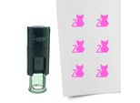 Timbro Combicraft Cat Rotondo Da 10 Mm - Inchiostro Rosa