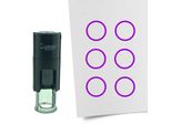 Timbro Combicraft Round 10 Mm Rotondo - Inchiostro Viola