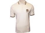 Queen - Polo Logo Per Uomo/Donna Unisex RO2275 (Xxl) (Naturale)