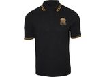 Queen - Polo Logo Per Uomo/Donna Unisex RO2275 (Xxl) (Nero)