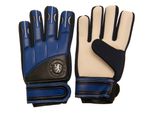 Chelsea Fc - Guanti Da Portiere "Delta"" Per Bambini TA10316 (67 Mm - 73 Mm) (Blu Reale/Nero)"