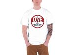 The Beatles - Maglietta "I Love The Beatles"" Per Uomo/Donna Unisex RO2291 (Xl) (Bianco)"