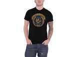 Guns N Roses - Maglietta "Skull Circle"" Per Uomo/Donna Unisex RO671 (Xl) (Nero)"