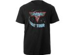Van Halen - Maglietta "1980 Tour"" Per Uomo/Donna Unisex RO2101 (Xxl) (Nero)"