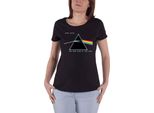Pink Floyd - Maglietta "Dark Side Of The Moon"" Da Donna RO1644 (M) (Nero)"