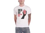 Green Day - Maglietta "American Idiot"" Per Uomini/Donne Unisex RO600 (M) (Bianco)"
