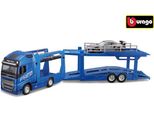 Bburago 1:43 Str Fire Vettore Multicar - Volvo FH16 Con/Porsche 911 GT2 Rs