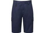 Premier - Pantaloncini Cargo Da Uomo PC5192 (Xs) (Blu Navy)