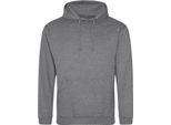 Awdis - Felpa Con Cappuccio Da Uomo RW8710 (Xl) (Grafite Screziato)