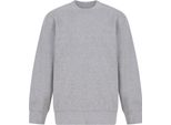 Sf Minni - Felpa Con Orlo Arrotondato Per Bambini RW8729 (146-152) (Grigio Screziato)