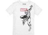 Spider-Man - Maglietta Per Ragazzi TV1896 (128) (Bianco)