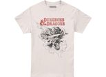 Dungeons & Dragons - Maglietta Da Uomo TV2054 (Xxl) (Naturale)