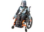 Star Wars: Il Mandaloriano - Costume Personalizzabile - Bambini BN4925 (116) (Blu/Nero)