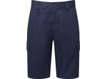 Premier - Pantaloncini Cargo Da Uomo - Work RW8740 (L) (Blu Navy)